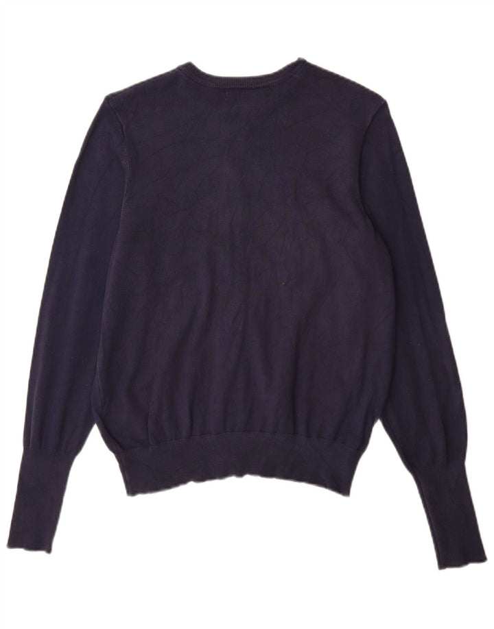 Marks & Spencer Cardigan pour femme en viscose bleu marine moyen UK 44