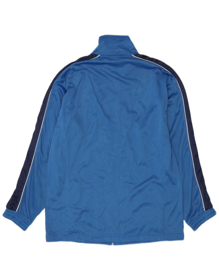Reebok Veste de Survêtement Homme Bleu Moyen Polyester Colorblock