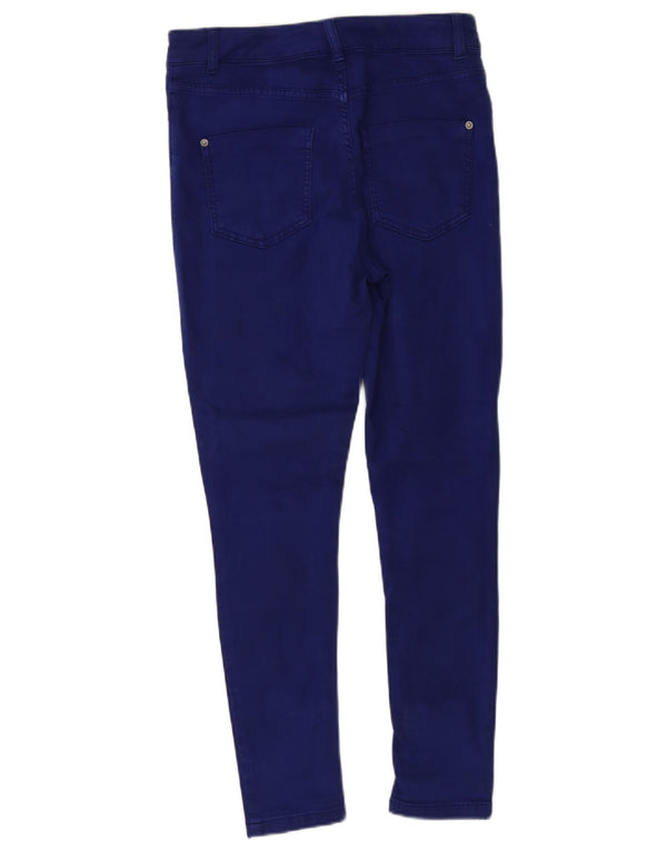 Marks & Spencer Jean court super skinny pour femme UK 10 Small W28 L25 Bleu