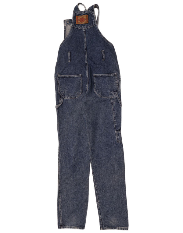 vintage Femme Dungarees Jeans W29 L33 Coton Bleu