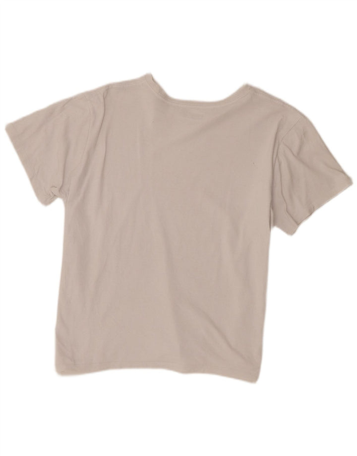 Levi's T-Shirt Femme UK 16 Large Blanc