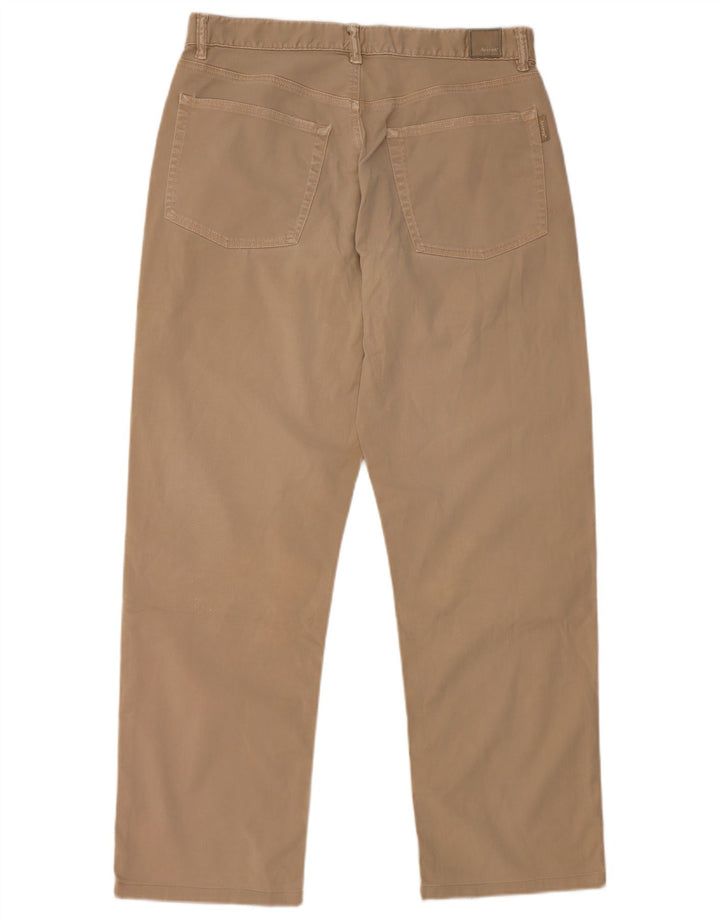 Avirex Pantalon décontracté droit pour homme W33 L29 Coton beige