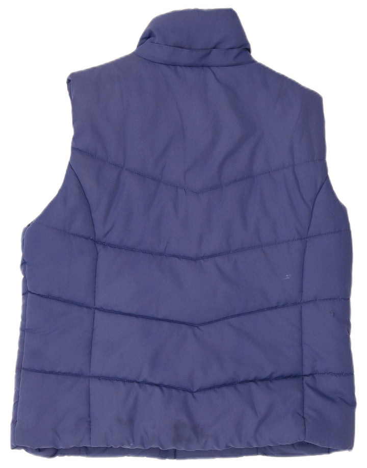 KANGAROOS Gilet rembourré pour homme UK 16 Large Bleu Polyester