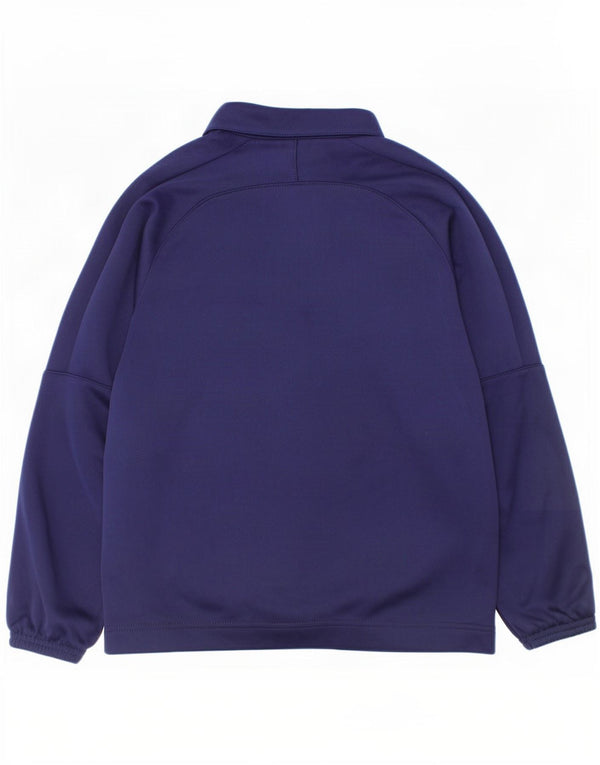 Puma Veste de Survêtement Fille 7-8 ans Bleu Marine Polyester