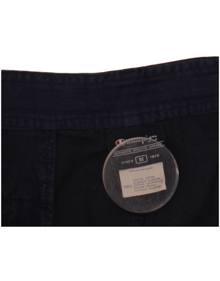 Champion Short Chino Homme Medium W32 Bleu Marine Coton