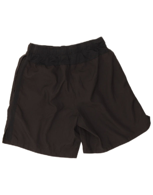Nike Short de sport Dri Fit pour femme UK 12 Noir moyen Polyester