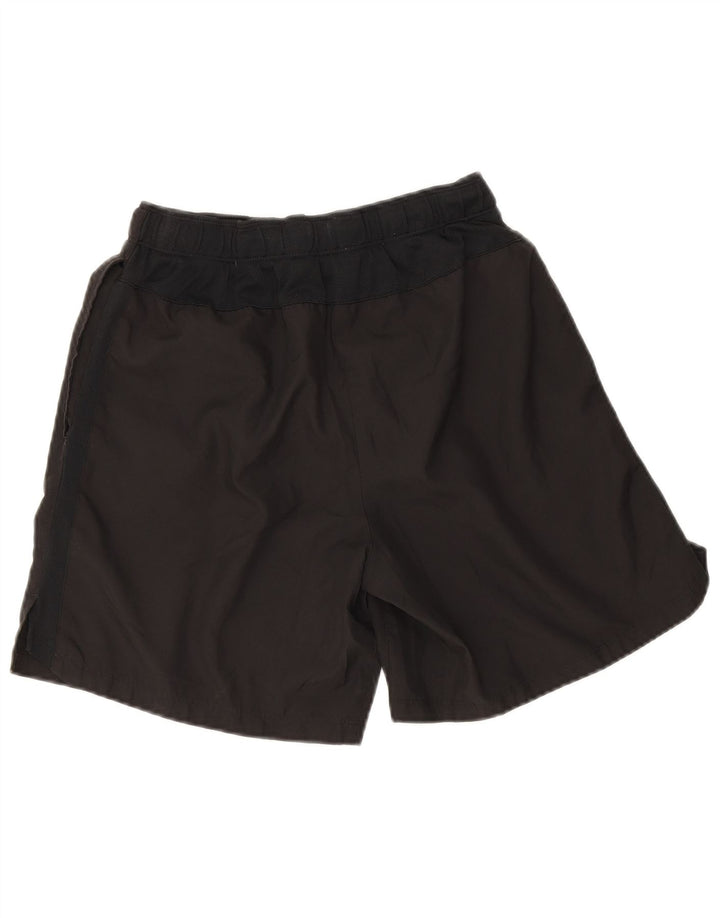 Nike Short de sport Dri Fit pour femme UK 12 Noir moyen Polyester