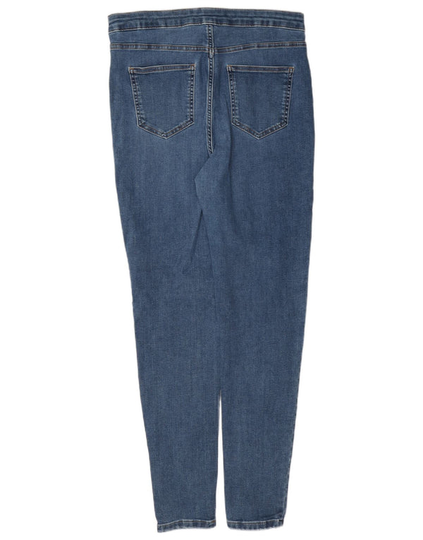 Marks & Spencer Jean super skinny pour femme UK 14 Large W32 L30 Bleu Coton