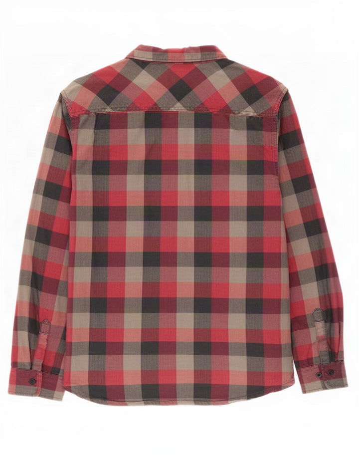 Lee Chemise en flanelle coupe classique XL pour homme en coton à carreaux multicolores