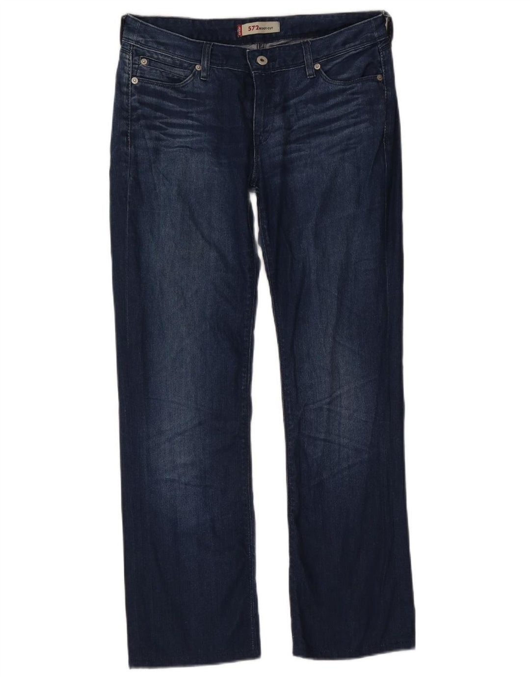 Levi's Jean Bootcut 572 Femme W31 L28 Bleu Marine Coton