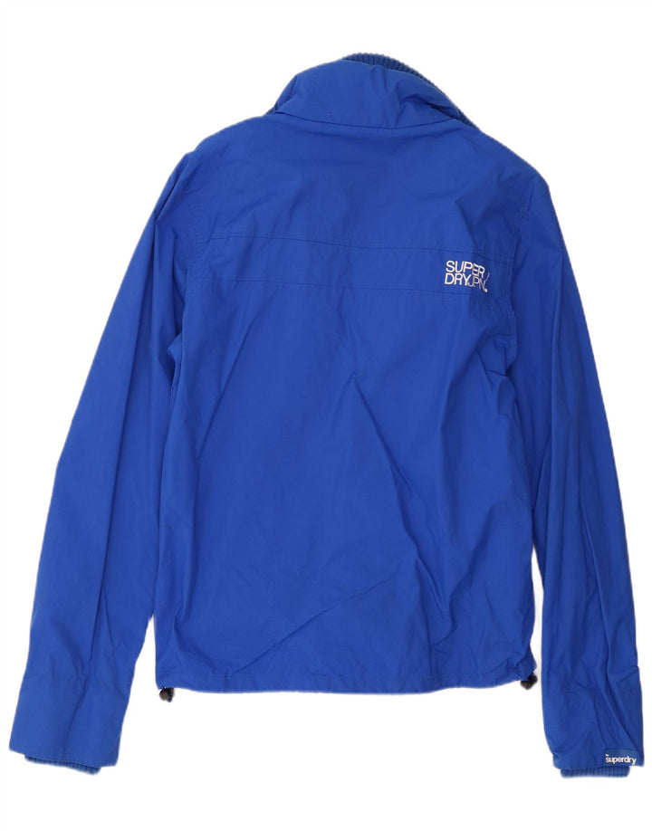 Veste de pluie Superdry Homme UK 36 Small Bleu Nylon