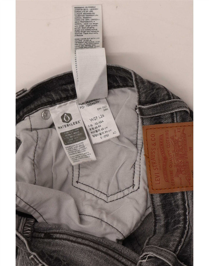 Levi's Jean Droit 501 Femme W27 L26 Gris Coton