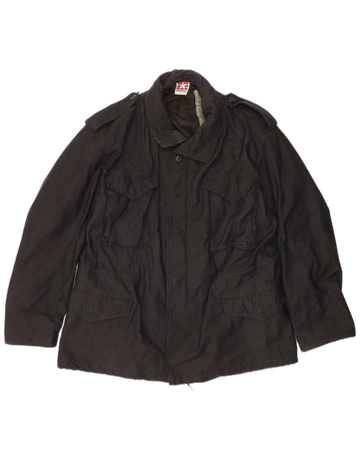Propper Veste militaire pour homme UK 40 Large Noir Nylon