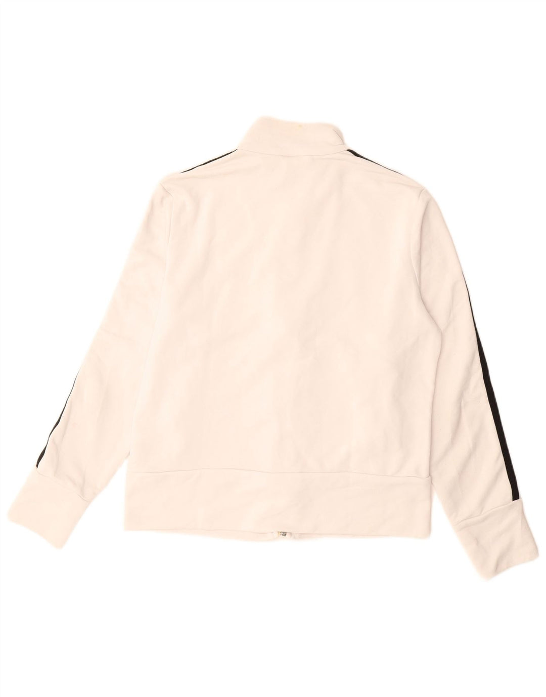 ADIDAS Veste de survêtement pour femme UK 16 Large Blanc Polyester