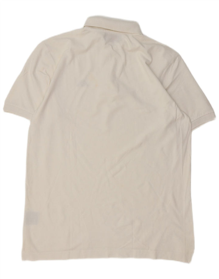 Kappa Polo Homme XL Blanc Coton