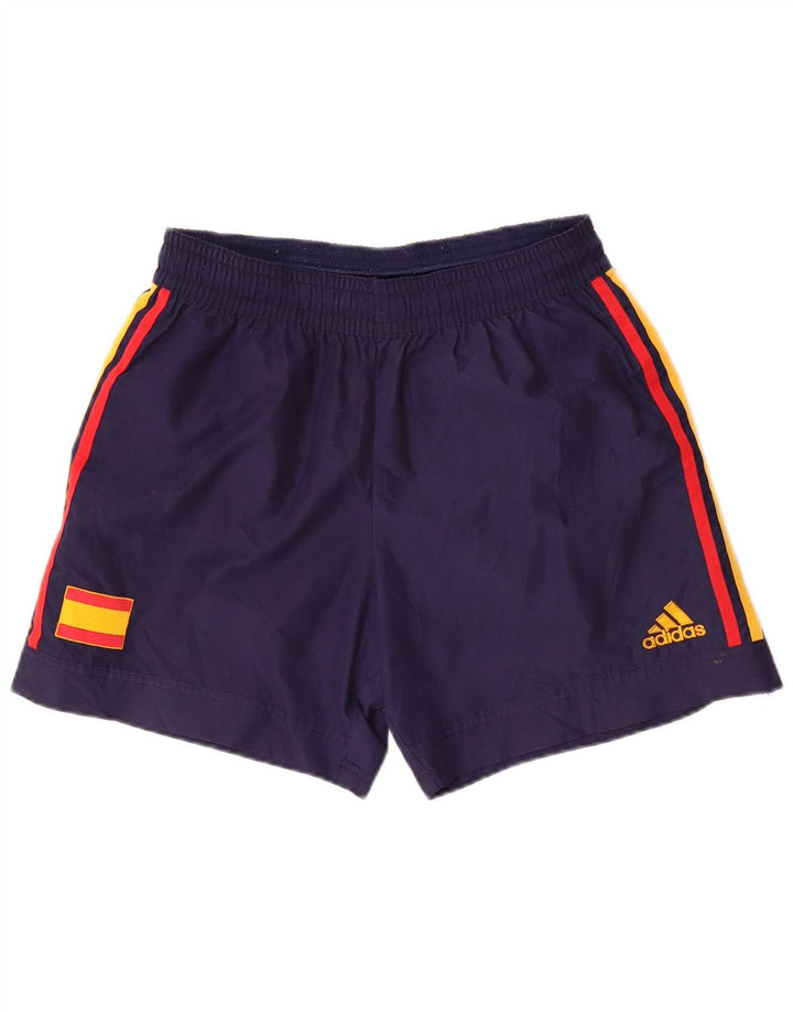 Adidas Short de sport Climalite Homme Bleu Marine Moyen Polyester