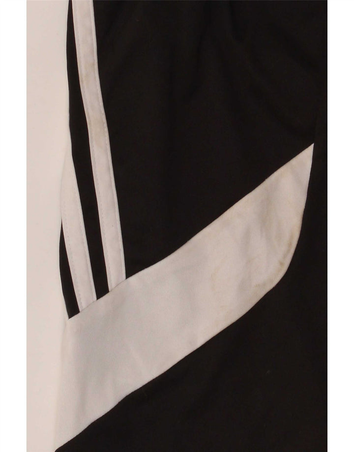 Adidas Short de sport Climalite pour homme en polyester color block Noir Taille L