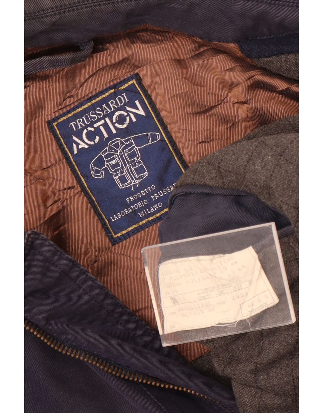 Trussardi Veste Utility IT 48 Bleu Marine Moyen |