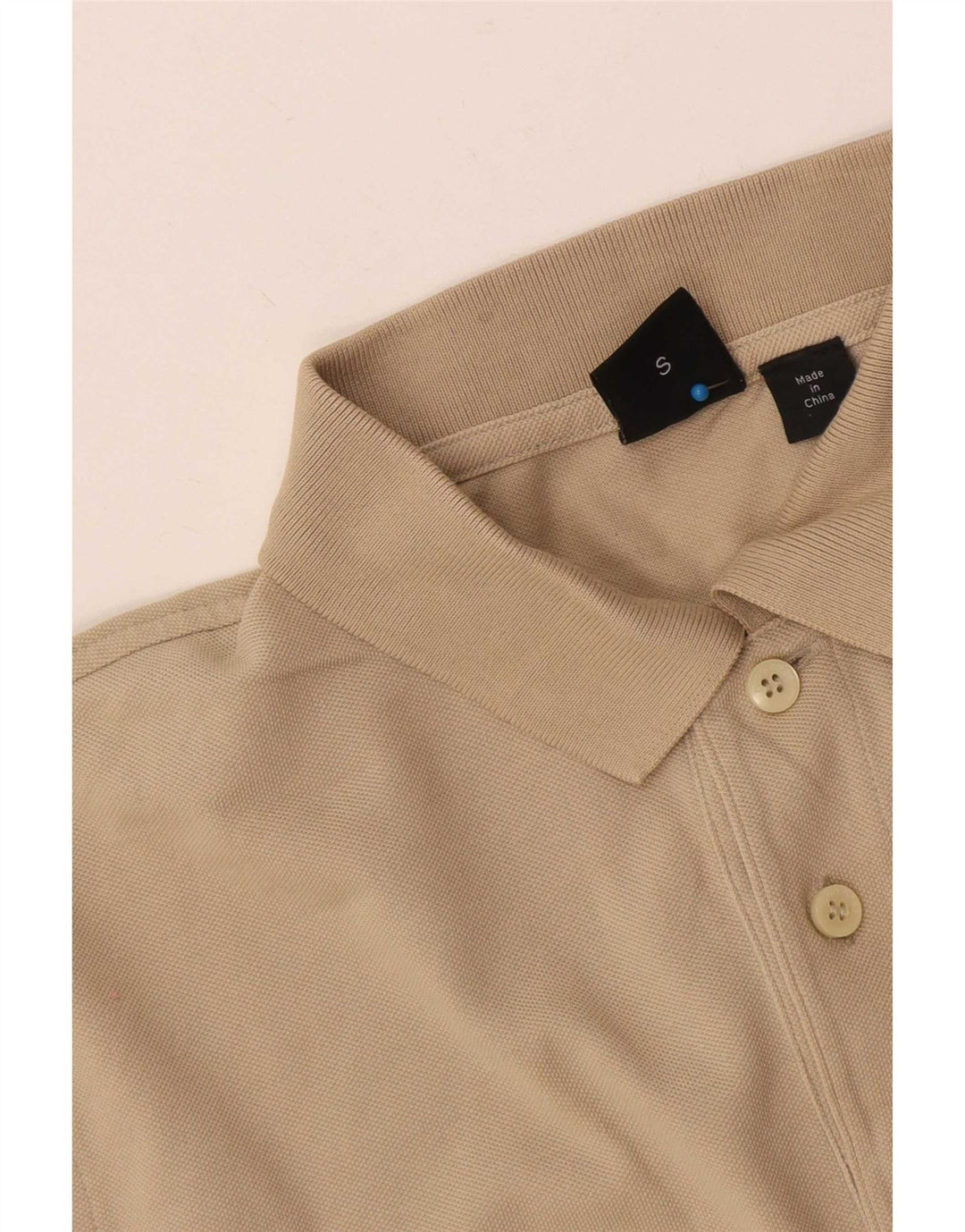 Hugo Boss Polo Homme Petit Coton Beige