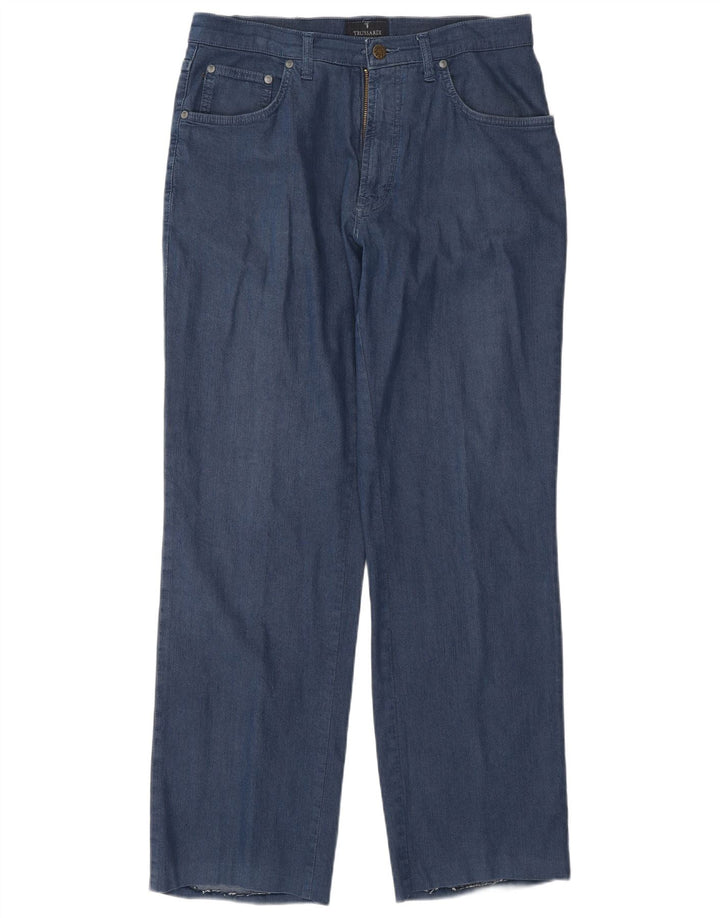 TRUSSARDI Jean Droit Homme W32 L32 Bleu