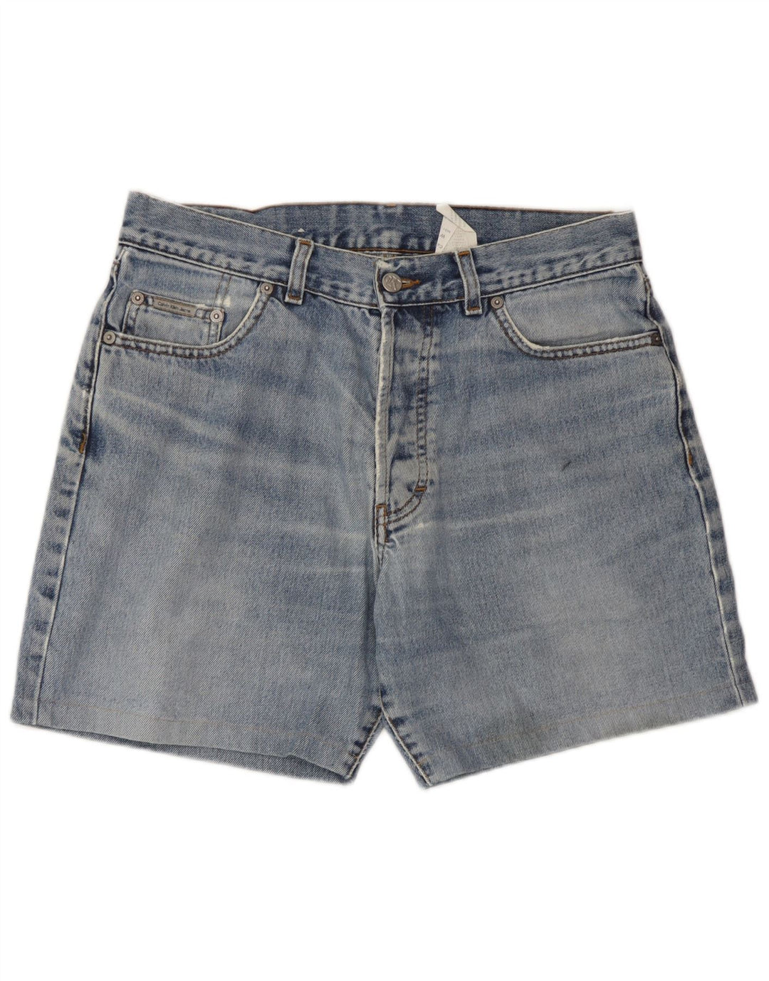 Calvin Klein Short en jean W32 pour homme en coton bleu moyen
