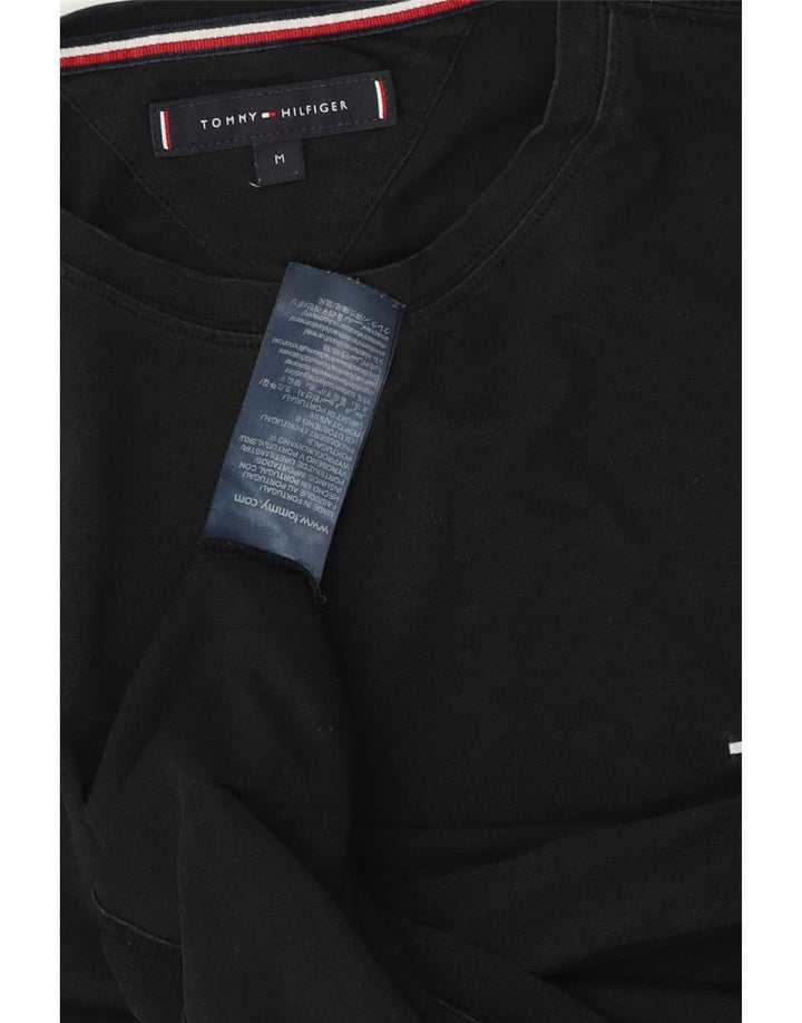 Tommy Hilfiger T-Shirt Homme Noir Moyen Coton
