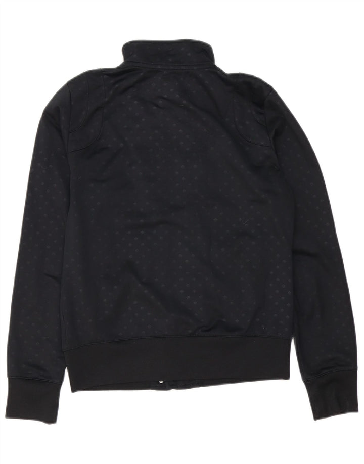 Veste de survêtement Nike pour femme UK 10/12 Bleu marine moyen à pois