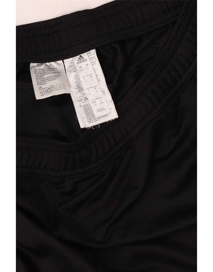 Adidas Pantalon de survêtement pour homme Large Noir Polyester