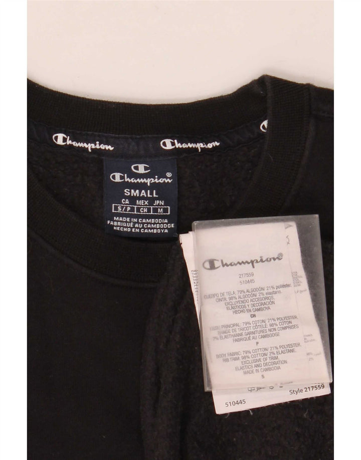 Champion Sweat-Shirt Homme Petit Noir Coton