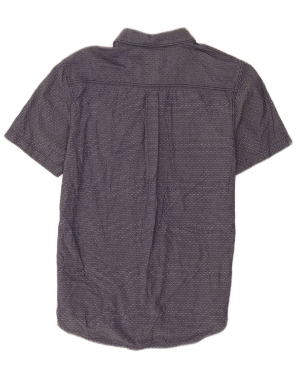 Vans Chemise à manches courtes coupe régulière pour homme en coton à pois bleu petit