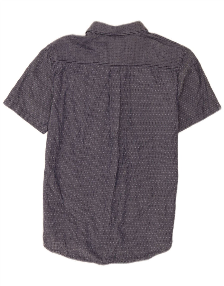 Vans Chemise à manches courtes coupe régulière pour homme en coton à pois bleu petit