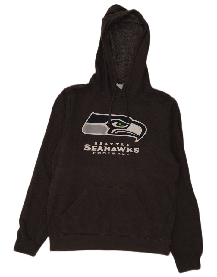 NFL TEAM APPAREL Seattle Seahawks NFL Sweat à capuche pour homme Taille S Gris Coton