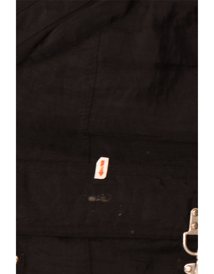 vintage Mens Gore-Tex Graphic Veste réversible UK 40 Grand Polyamide Rouge