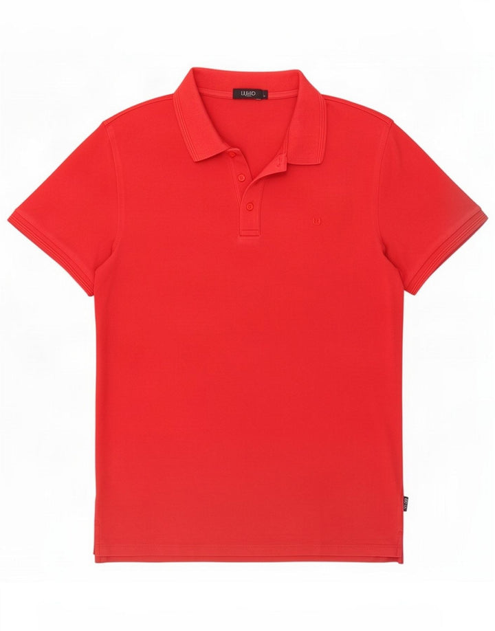 Liu Jo Polo Homme Grand Rouge Coton