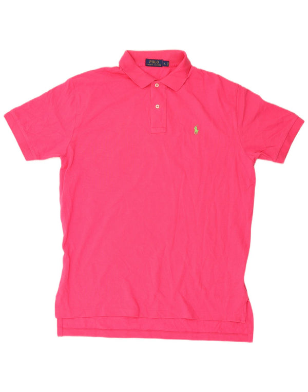 Polo Ralph Lauren Chemise Homme Large Rose Coton