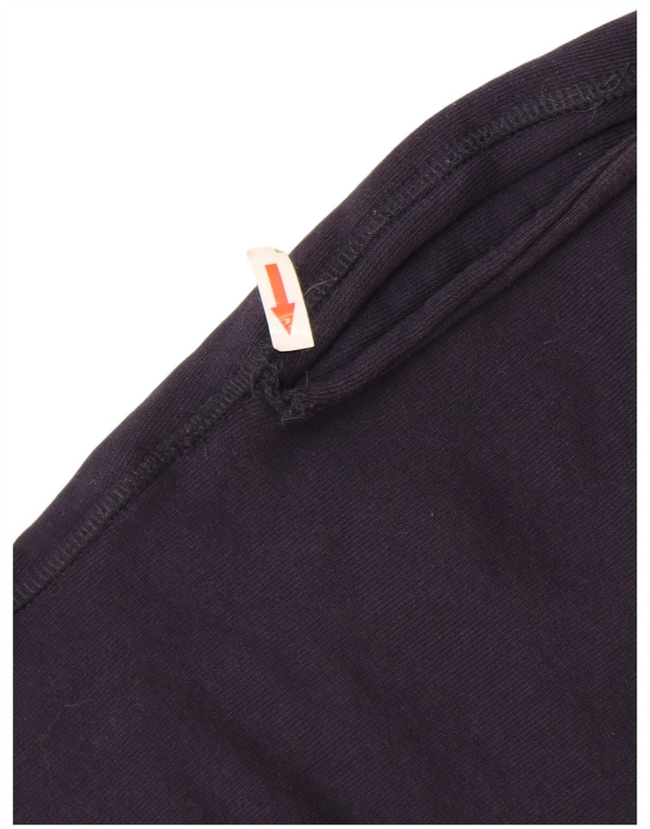 Chiemsee Short de sport graphique pour homme en coton bleu marine