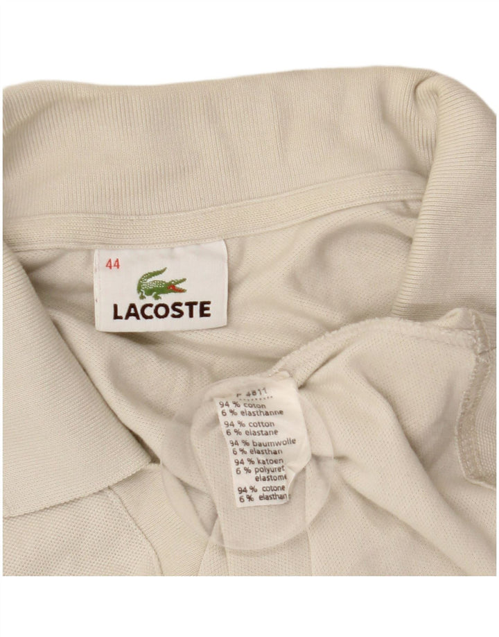 LACOSTE Polo sans manches femme taille 44 grand coton blanc