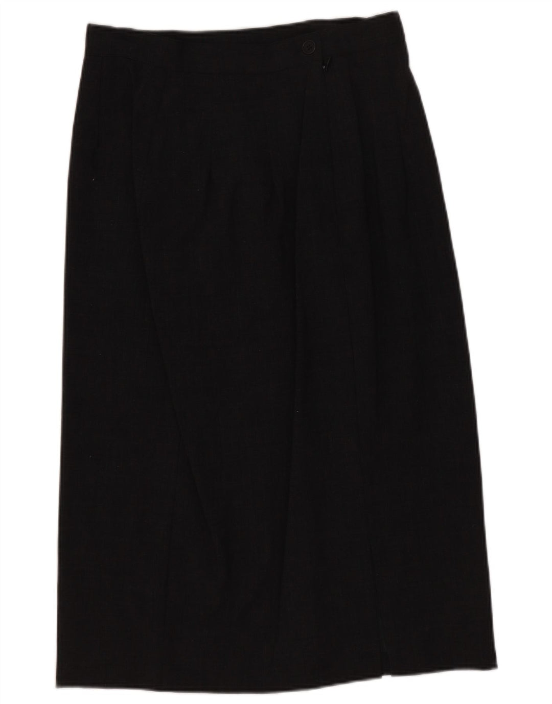 CALVIN KLEIN Jupe droite femme US 8 Medium W26 Laine grise