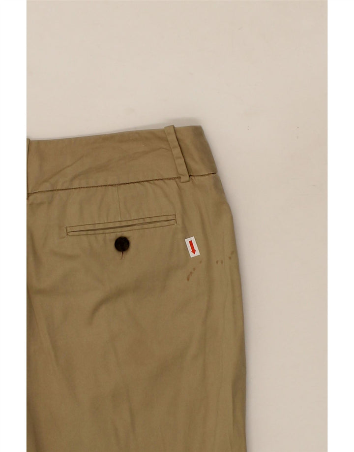 MOSSIMO Womens Stretch Casual Shorts US 10 Large W27 Brown Cotton Vintage Mossimo and Second-Hand Mossimo from Messina Hembry 