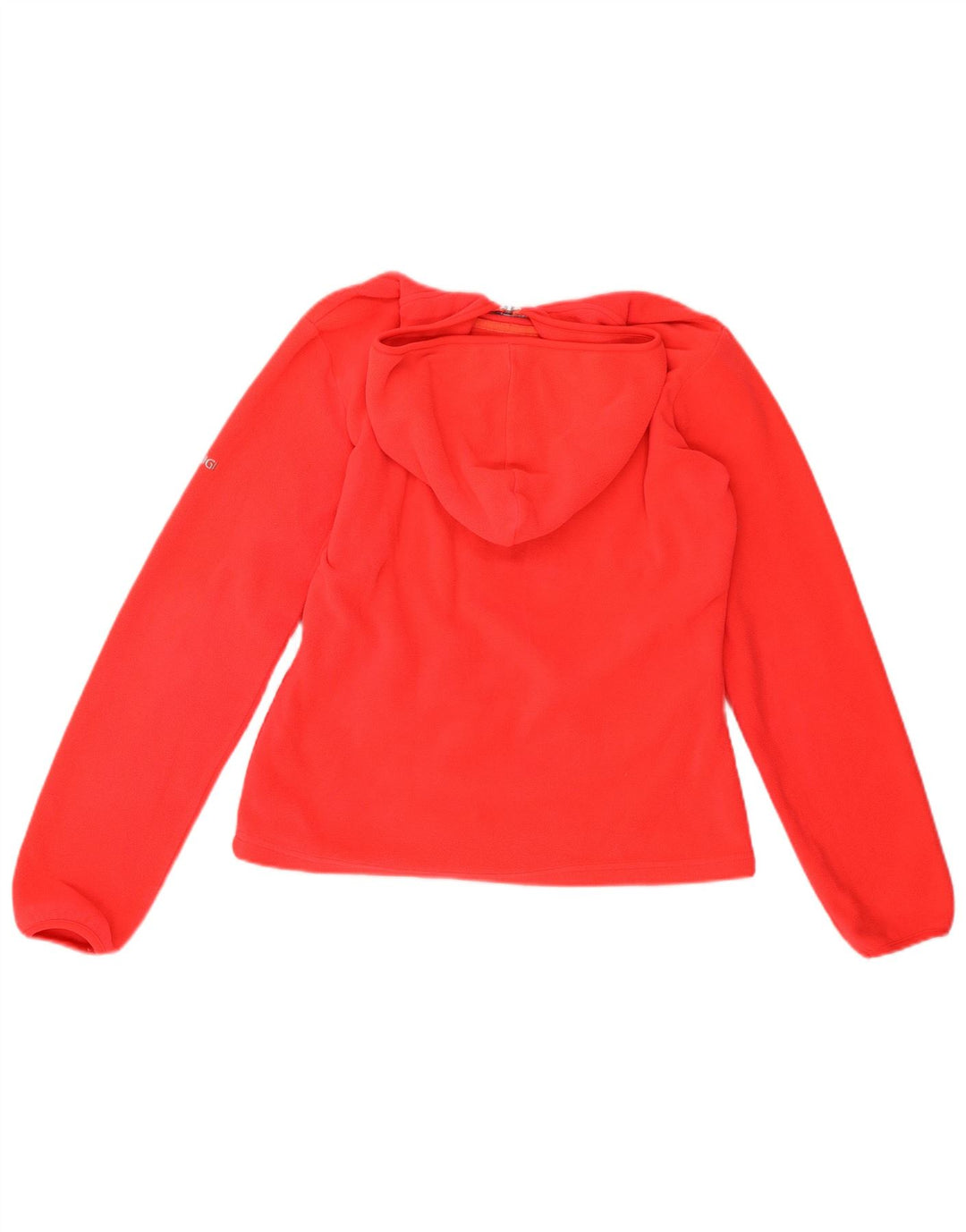 BRUGI Veste polaire à capuche pour femme UK 14 Rouge moyen Paisley Polyester