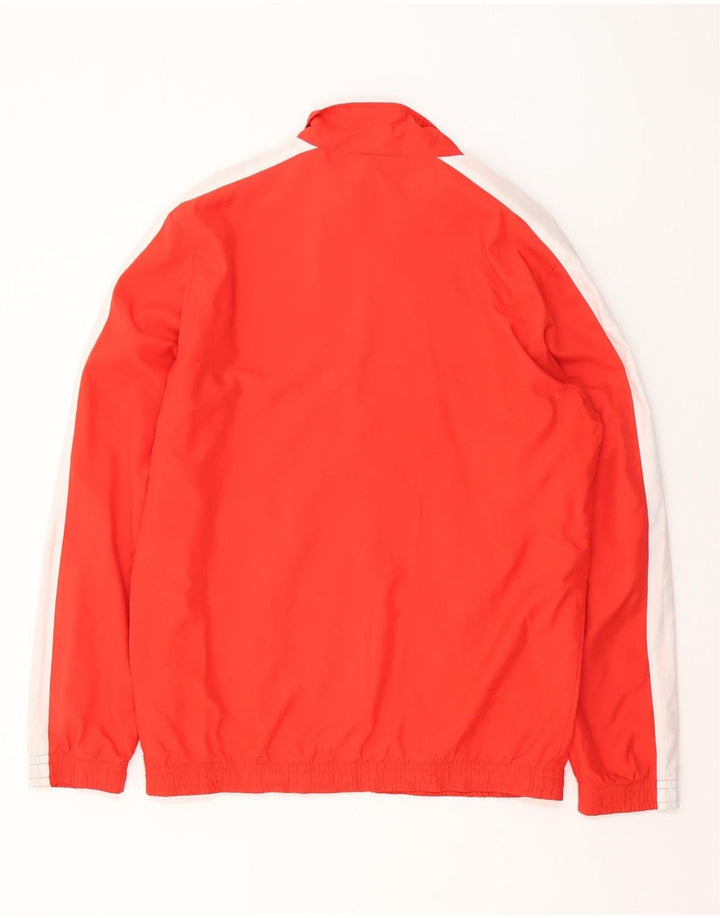 PUMA Veste de Survêtement Homme Rouge Moyen Polyester Colorblock