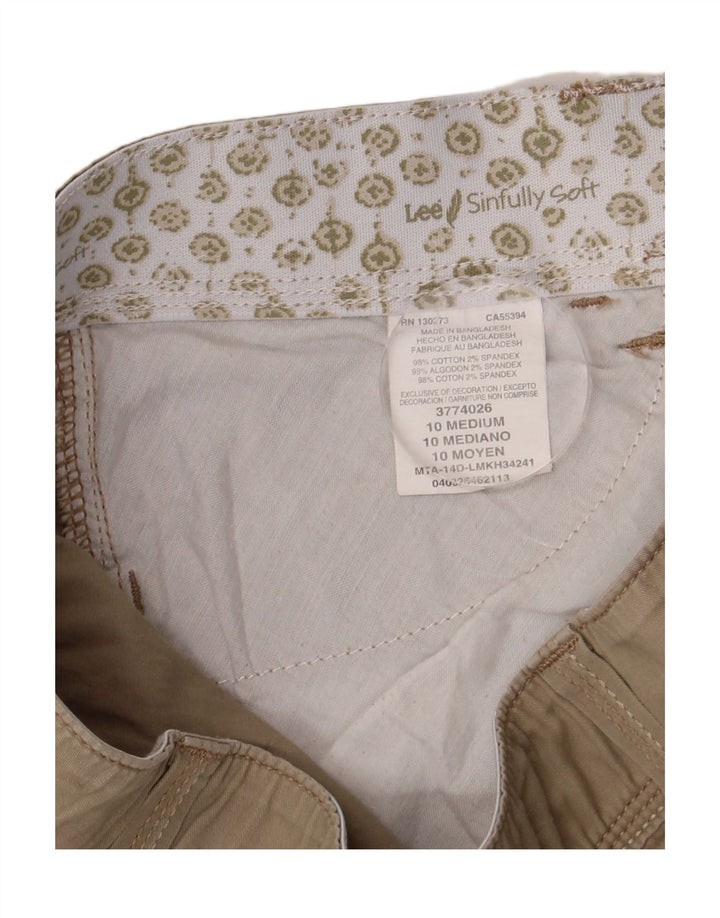 Lee Short cargo pour femme US 10 Large W32 Coton beige