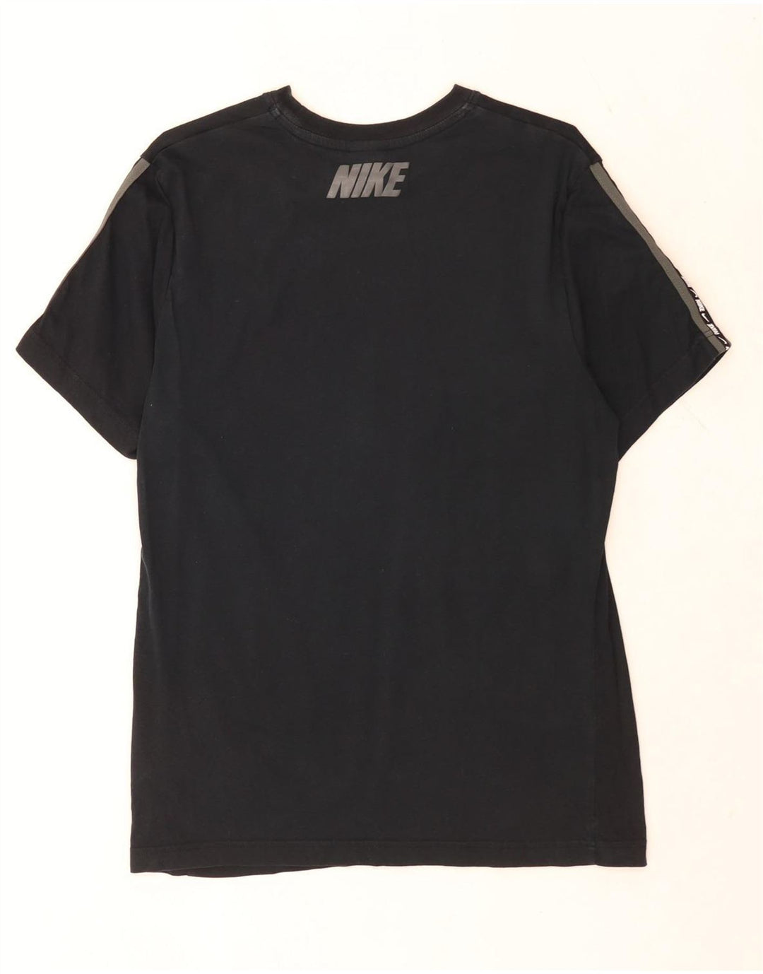 Nike T-shirt graphique pour homme en coton noir moyen