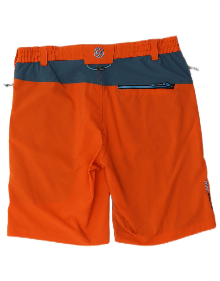 Sphere Pro Short cargo graphique pour homme Medium W34 Orange Colourblock