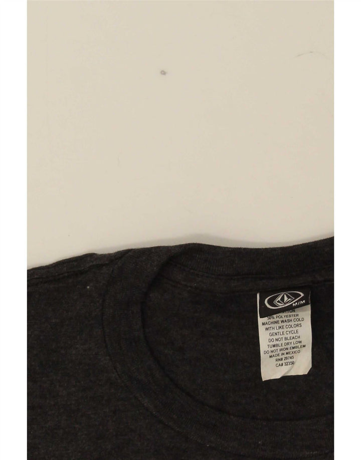 Volcom T-Shirt Graphique Homme Gris Moyen Coton