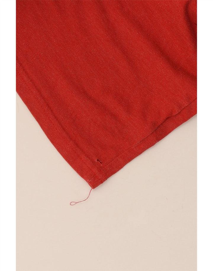 Puma T-Shirt Graphique Garçon 10-11 ans Rouge Moyen Coton