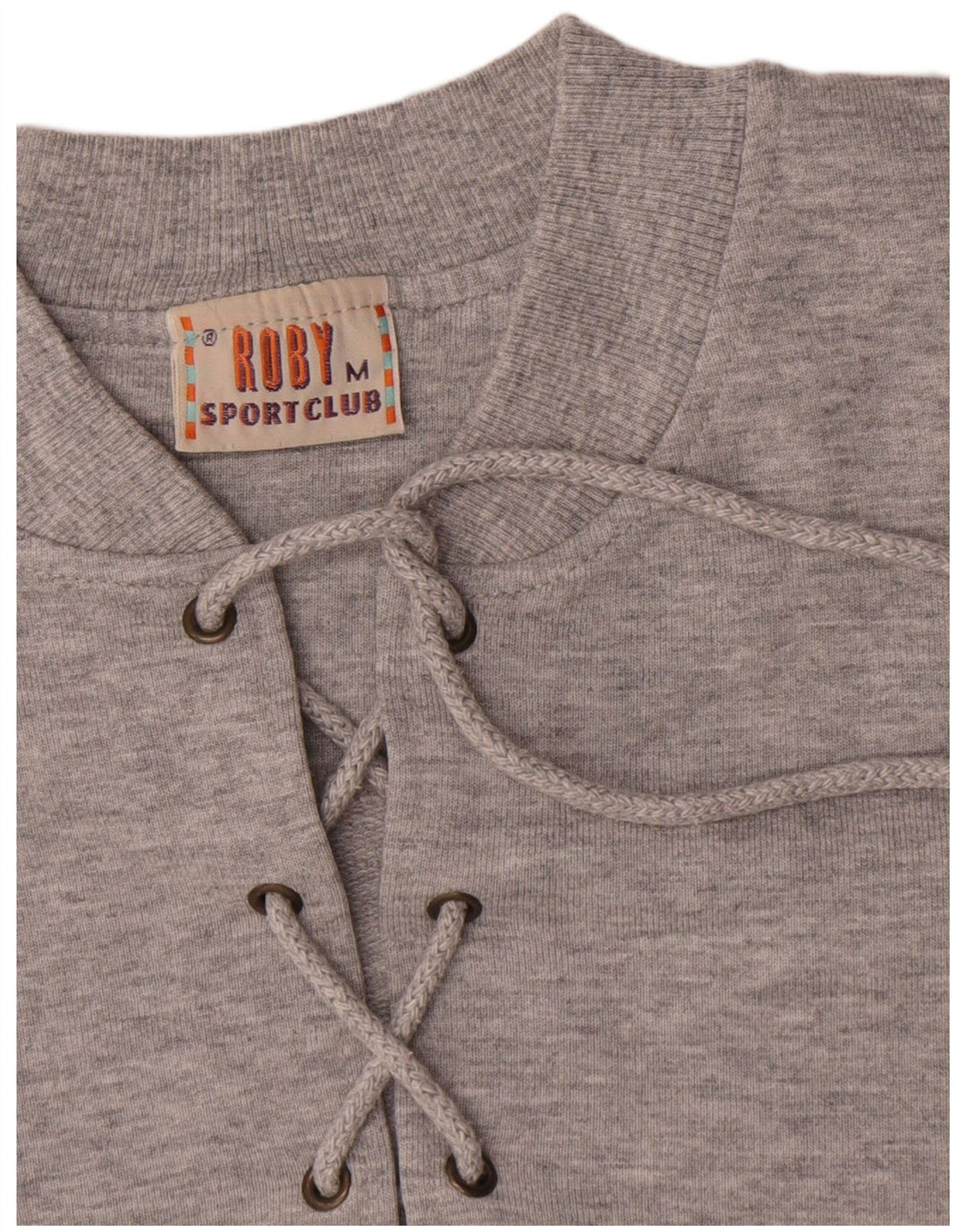 Roby Sweat-shirt graphique pour homme en coton gris moyen