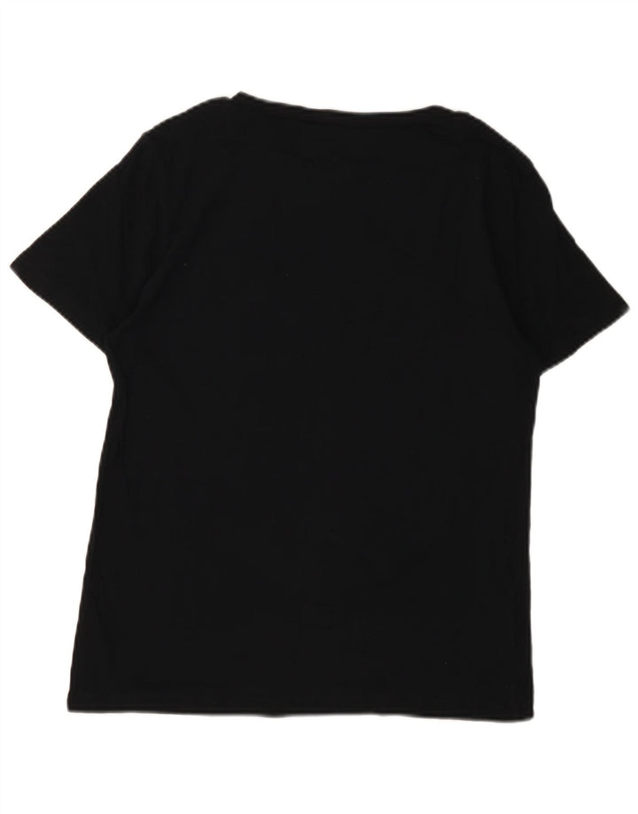 VANS T-shirt graphique pour femme UK 12 Noir moyen