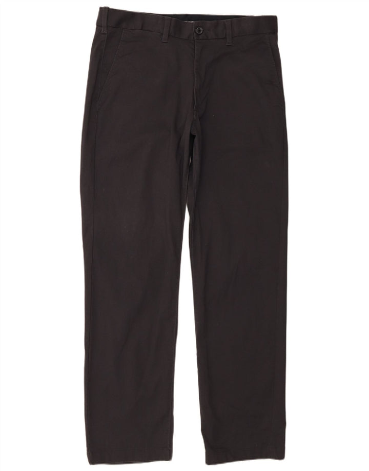 Marks & Spencer Pantalon chino droit coupe droite pour homme W32 L31 Gris