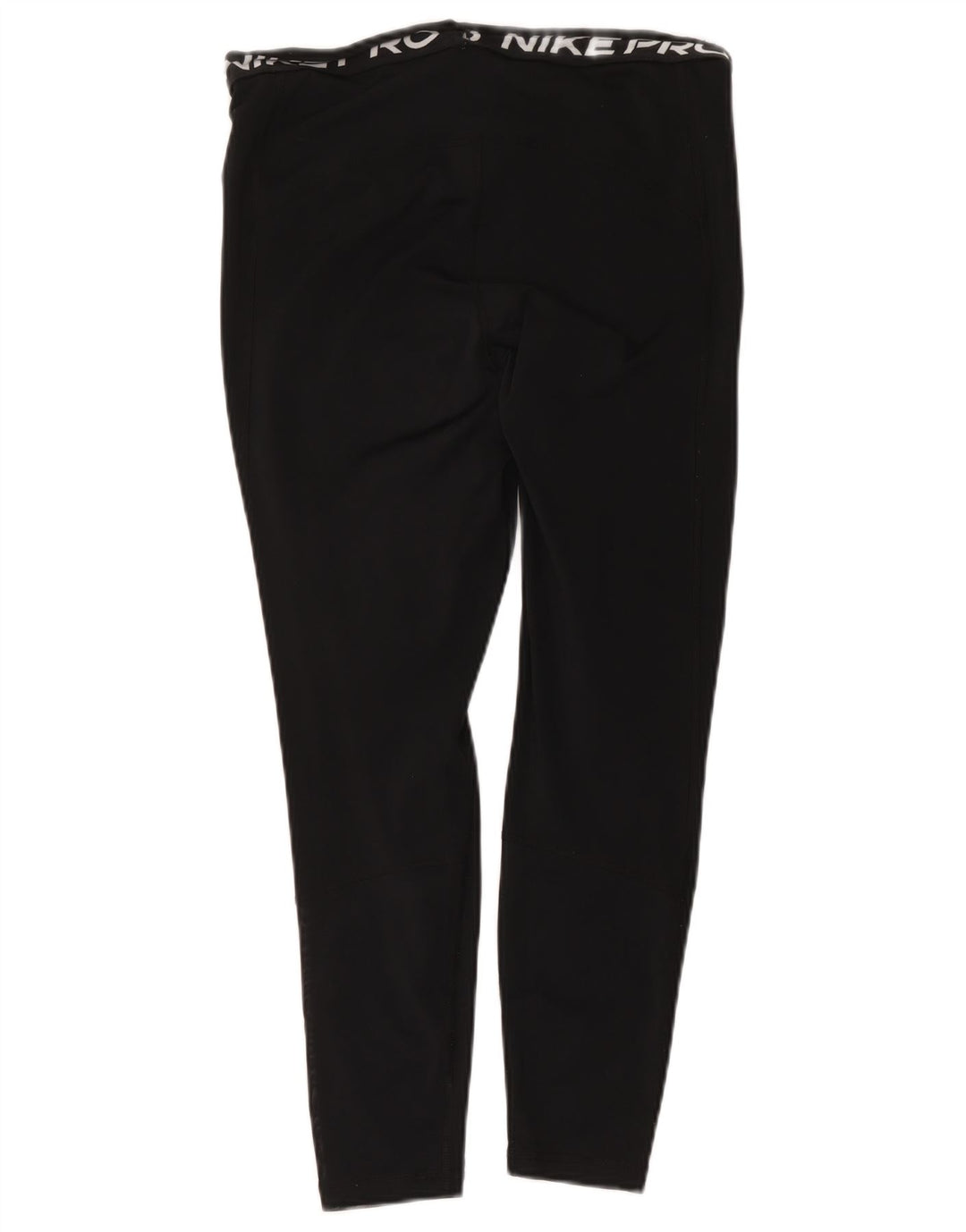 Legging Nike Dri Fit Crop Graphic pour femme UK 14 Large Noir Polyester